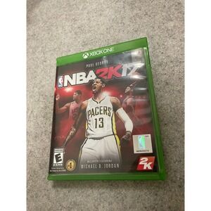 NBA 2K17  Xbox One Ser X BACKWARD COMPATIBLE‎ Video game  Tested  Clean